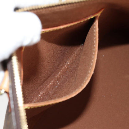 Louis Vuitton Alma Handbag Monogram Canvas, BROWN, CANVAS, Handbag