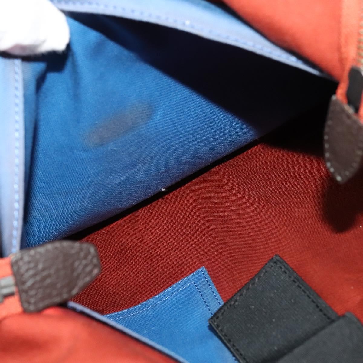 Burberry Vintage tote bag Nylon, RED, NYLON, Tote bag