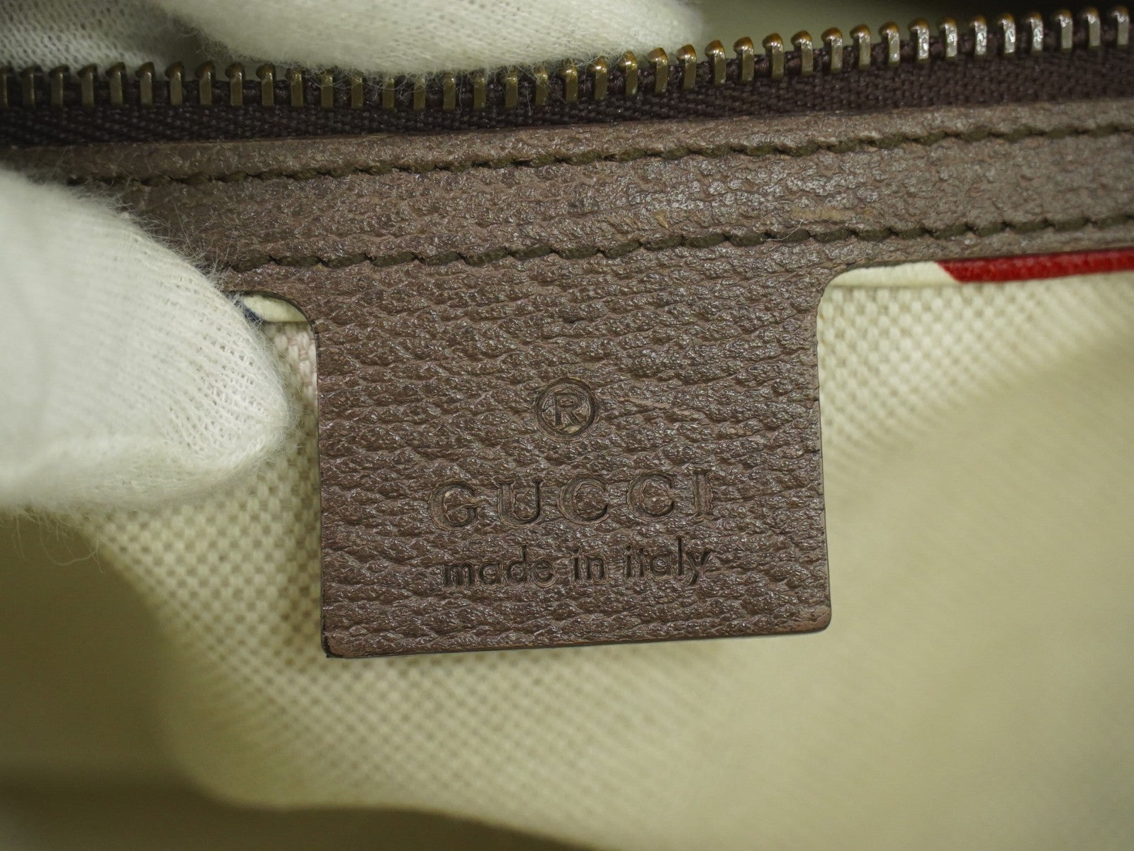 Gucci Courrier Convertible Soft Open Tote GG Coated Canvas with Applique, BEIGE, CANVAS, Tote bag