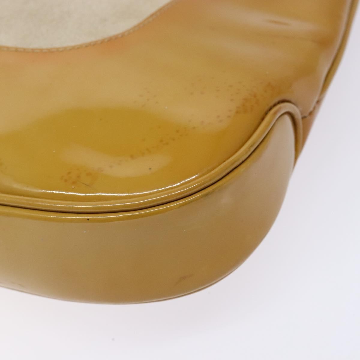 Gucci Jackie Bag Patent Leather, BEIGE, SUEDE, Shoulder bag