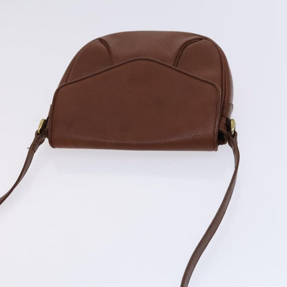 Burberry Flap Shoulder Bag Leather, BROWN, LEATHER, Shoulder bag