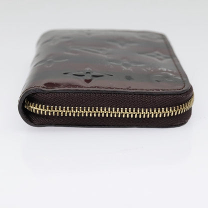 Louis Vuitton Porte-Monnaie Zippy Wallet Monogram Vernis, BURGUNDY, PATENT_LEATHER, Wallets