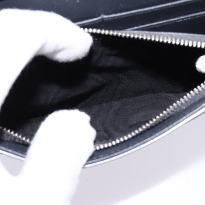 Christian Dior Diorama Wallet on Chain Metallic Distressed Calfskin, SILVER, LEATHER, Wallets