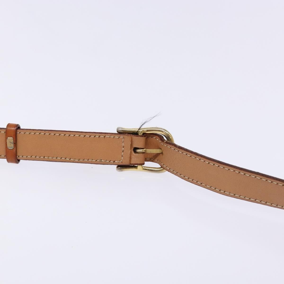 Celine Vintage Macadam Shoulder Bag Canvas, BROWN, CANVAS, Shoulder bag