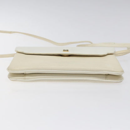 Givenchy Vintage 4G shoulder bag Leather, WHITE, LEATHER, Shoulder bag