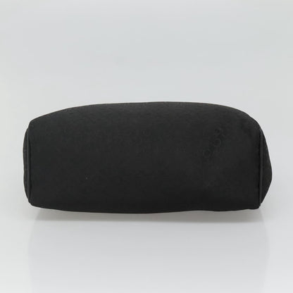 Celine Macadam Handbag Macadam with leather, BLACK, CANVAS, Handbag