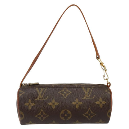 Louis Vuitton Papillon Pochette Monogram Canvas, BROWN, CANVAS, Handbag