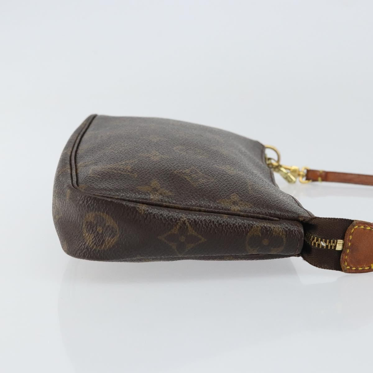 Louis Vuitton Pochette Accessoires NM Monogram Canvas, BROWN, CANVAS, Clutche & pouche