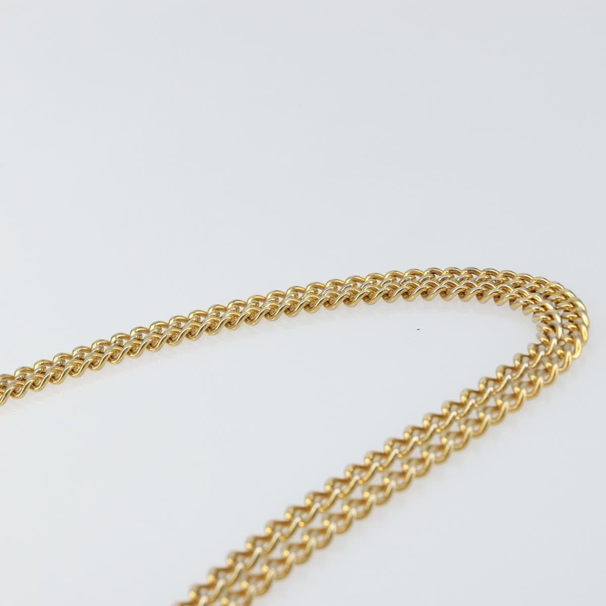 Christian Dior Vintage Chain Flap Shoulder Bag Leather, BLACK, LEATHER, Shoulder bag