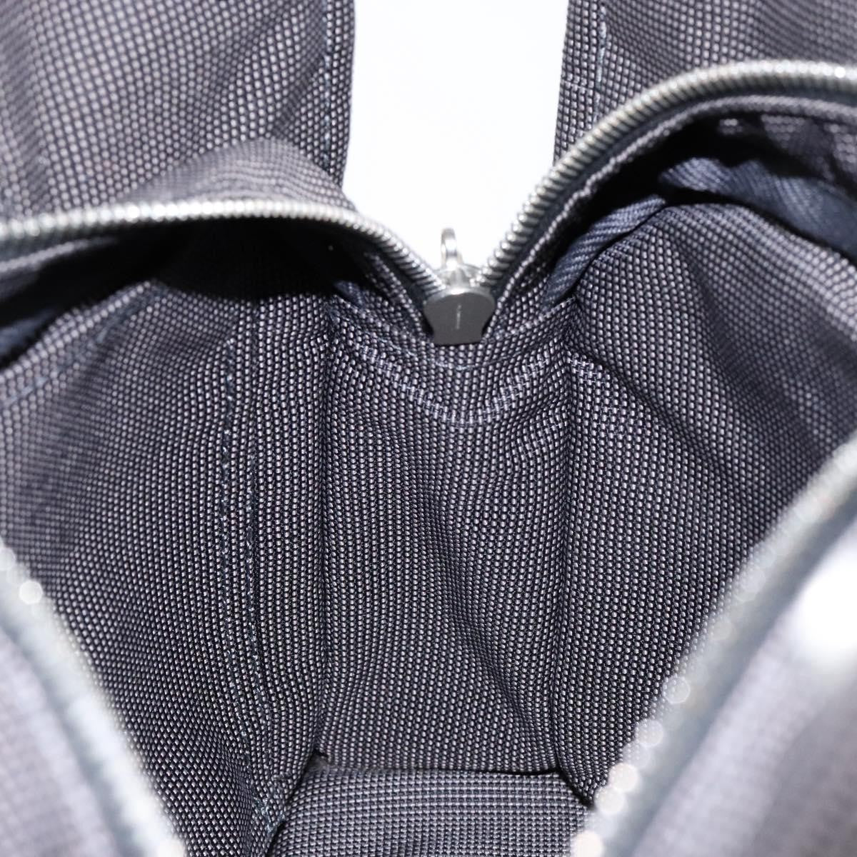 Hermes Fourre Tout Tote Canvas, GRAY, CANVAS, Tote bag