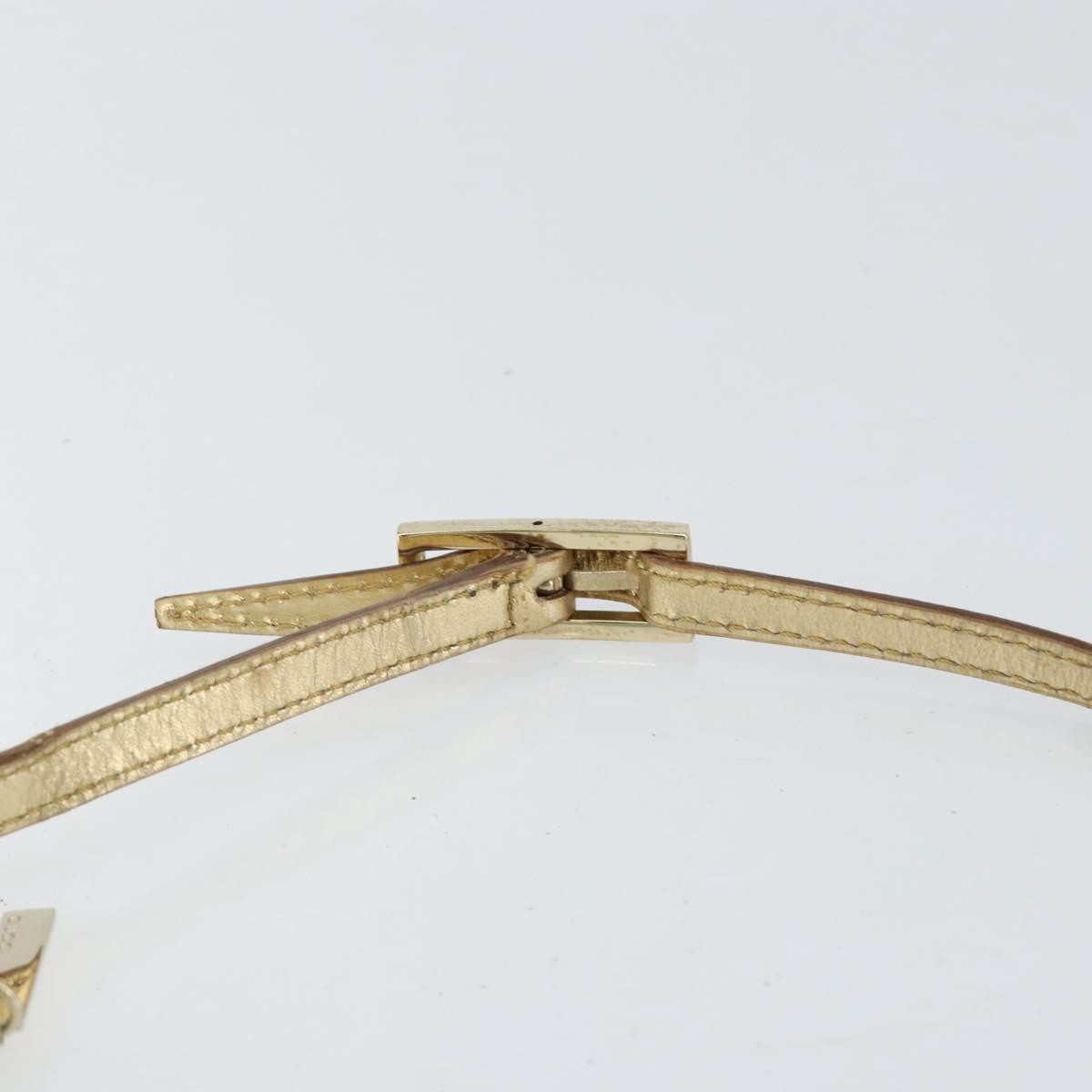 Gucci Vintage Pochette Shoulder Bag GG Canvas, BLUE, CANVAS, Shoulder bag