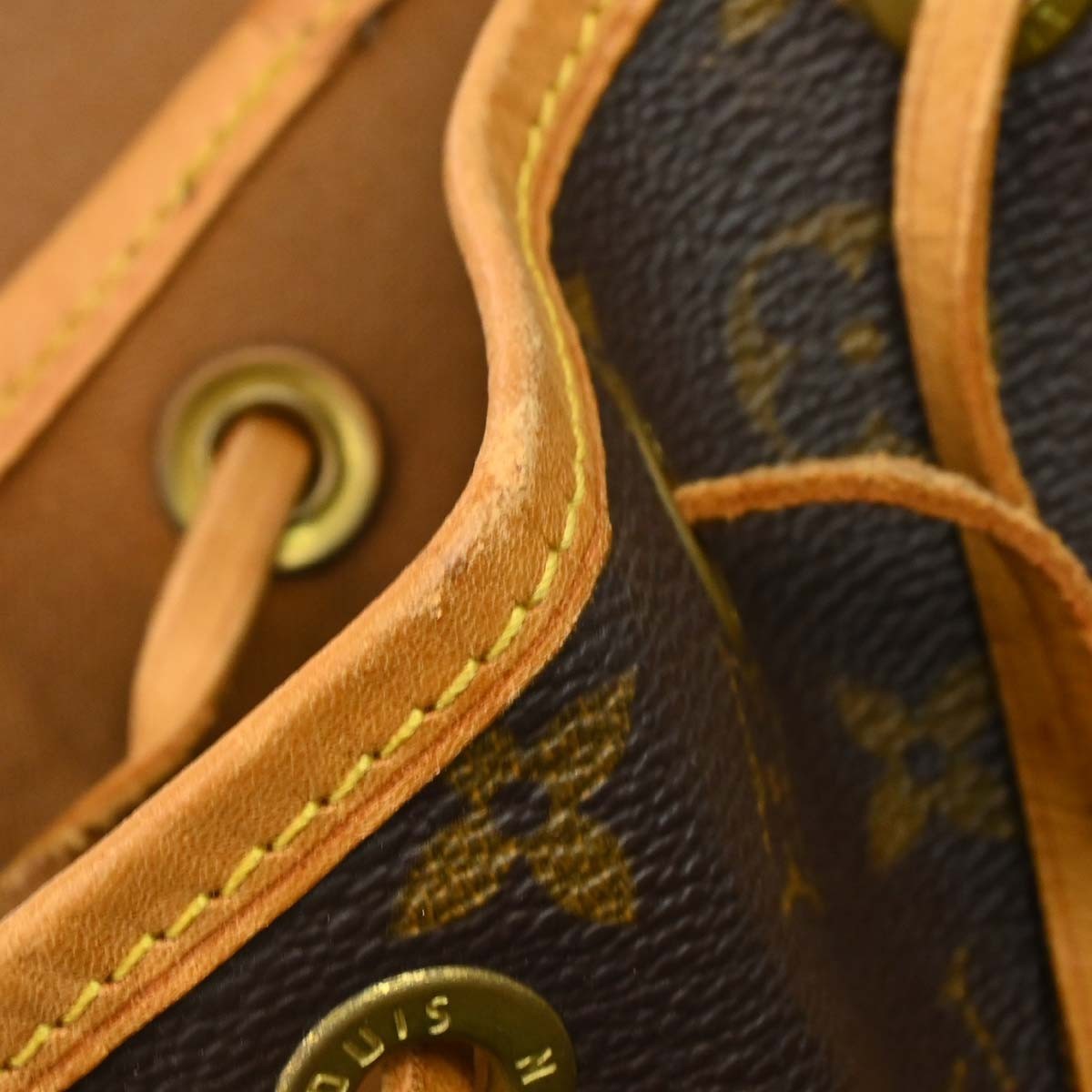 Louis Vuitton Vintage Montsouris Backpack Monogram Canvas, Brown, Canvas, Backpack