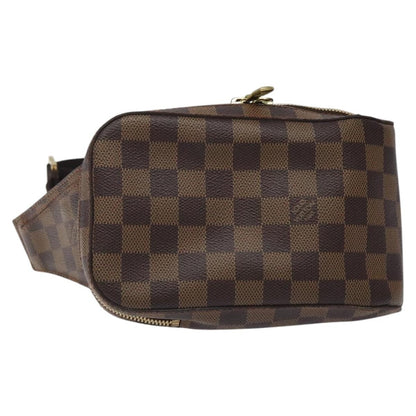 Louis Vuitton Geronimos Waist Bag Damier, BROWN, CANVAS, Shoulder bag