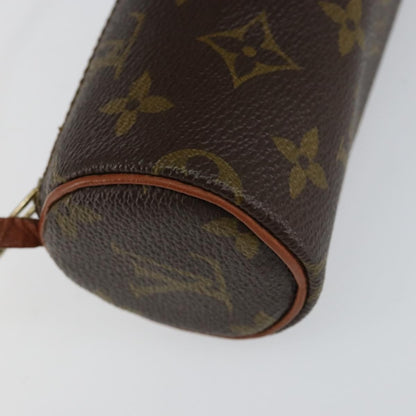 Louis Vuitton Papillon Pochette Monogram Canvas, BROWN, CANVAS, Clutche & pouche
