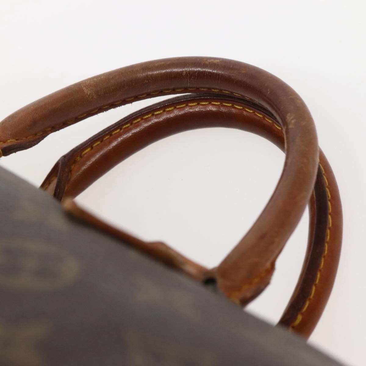 Louis Vuitton Speedy Handbag Monogram Canvas, BROWN, CANVAS, Handbag