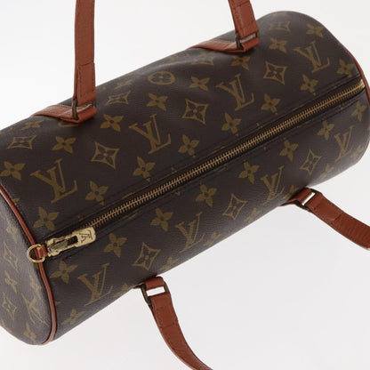 Louis Vuitton Papillon Handbag Monogram Canvas, BROWN, CANVAS, Handbag