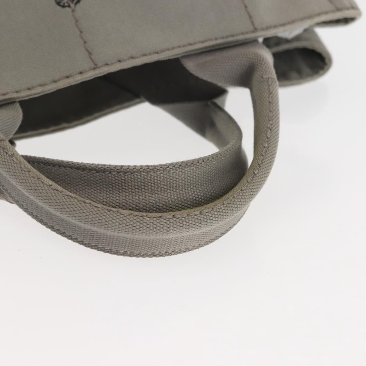 Prada Canapa Tote Canvas, GRAY, CANVAS, Tote bag