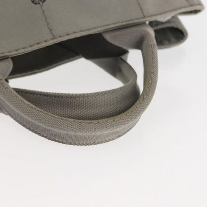 Prada Canapa Tote Canvas, GRAY, CANVAS, Tote bag