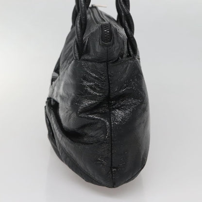 Salvatore Ferragamo Gancini Shoulder Bag Leather, BLACK, LEATHER, Shoulder bag