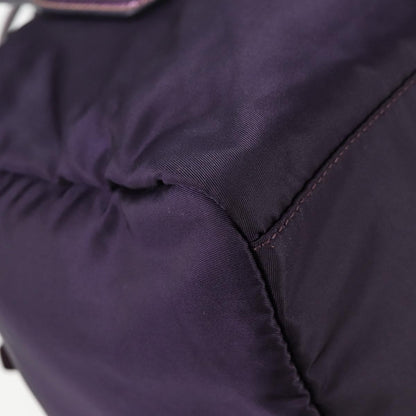 Prada Vintage Boston Bag Nylon, PURPLE, NYLON, Bag