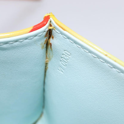 Louis Vuitton Fleurs Pochette Printed Monogram Vernis, MULTICOLOUR, PATENT_LEATHER, Clutche & pouche