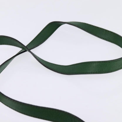 Celine Shoulder Bag Leather, GREEN, LEATHER, Shoulder bag