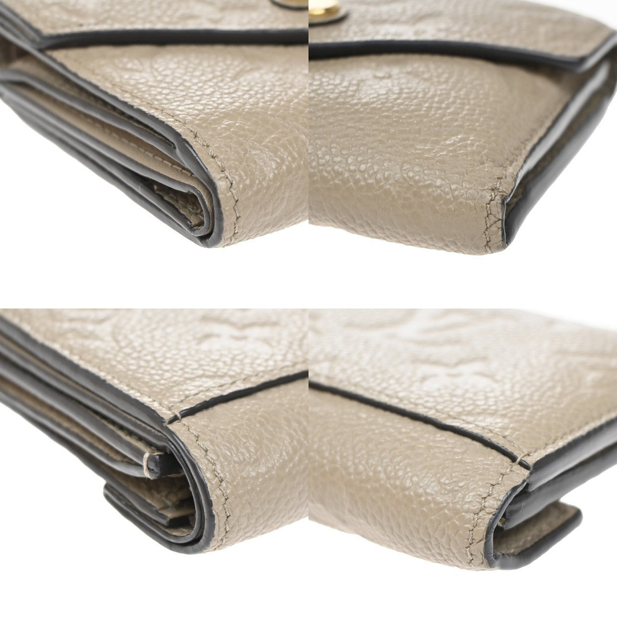 Louis Vuitton Zoe Wallet Monogram Empreinte Leather, BEIGE, LEATHER, Wallets