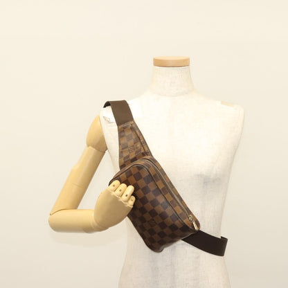 Louis Vuitton Geronimos Waist Bag Damier, BROWN, CANVAS, Shoulder bag