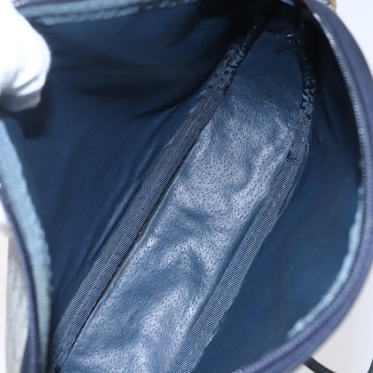 Gucci Micro GG supreme shoulder bag GG canvas, NAVY, CANVAS, Shoulder bag