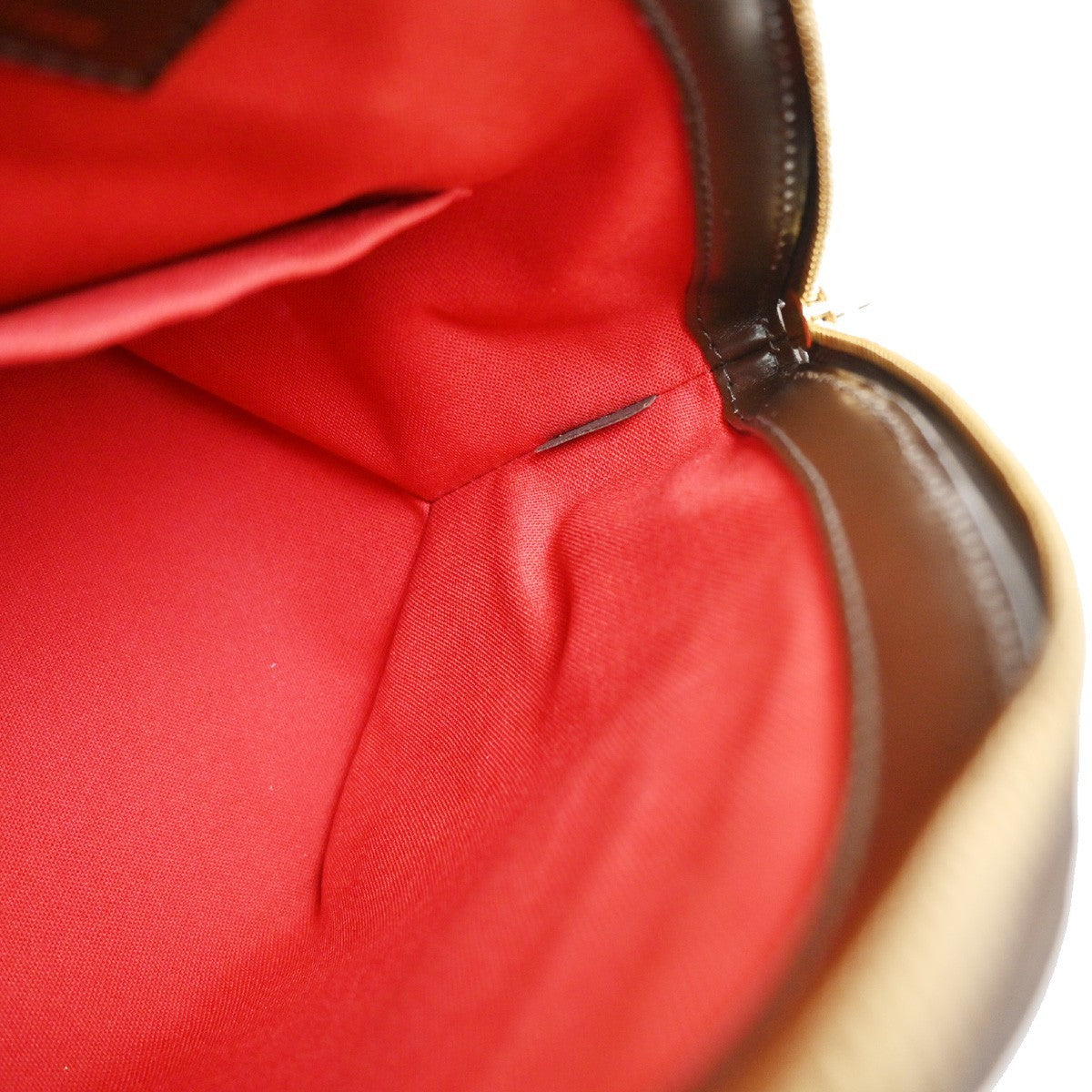 Louis Vuitton Verona Handbag Damier, BROWN, CANVAS, Shoulder bag