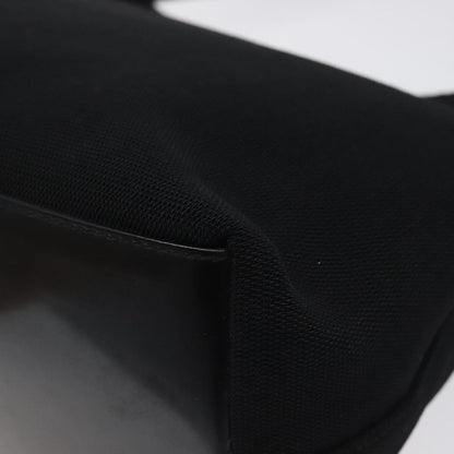 Gucci Open Hobo GG Suede, SILVER, CANVAS, Handbag