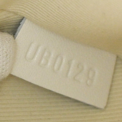 Louis Vuitton Pochette A4 Monogram Taurillon Leather, WHITE, LEATHER, Clutche & pouche