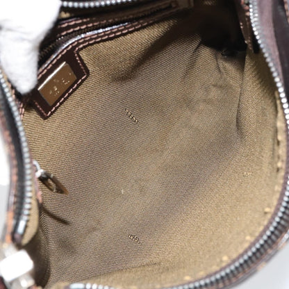 Fendi Vintage shoulderbag Canvas, BROWN, CANVAS, Shoulder bag