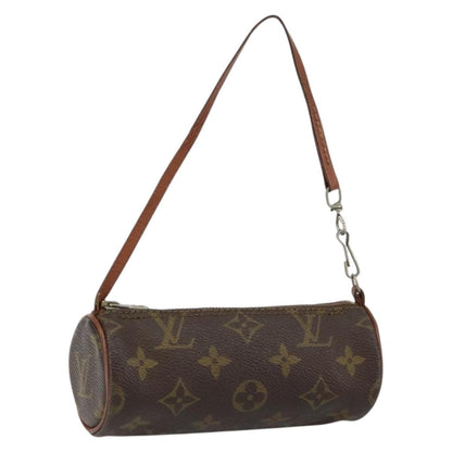 Louis Vuitton Papillon Pochette Monogram Canvas, BROWN, CANVAS, Clutche & pouche