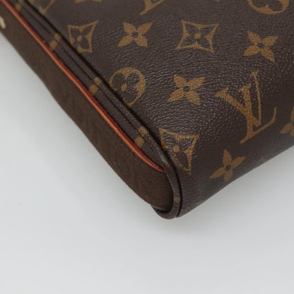 Louis Vuitton Trotteur Beaubourg Handbag Monogram Canvas, BROWN, CANVAS, Handbag