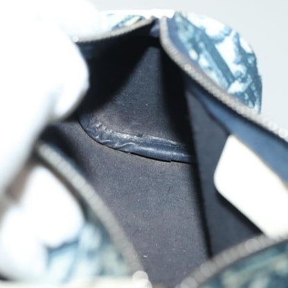 Christian Dior Vintage Trotter Pouch Canvas, NAVY, CANVAS, Clutche & pouche