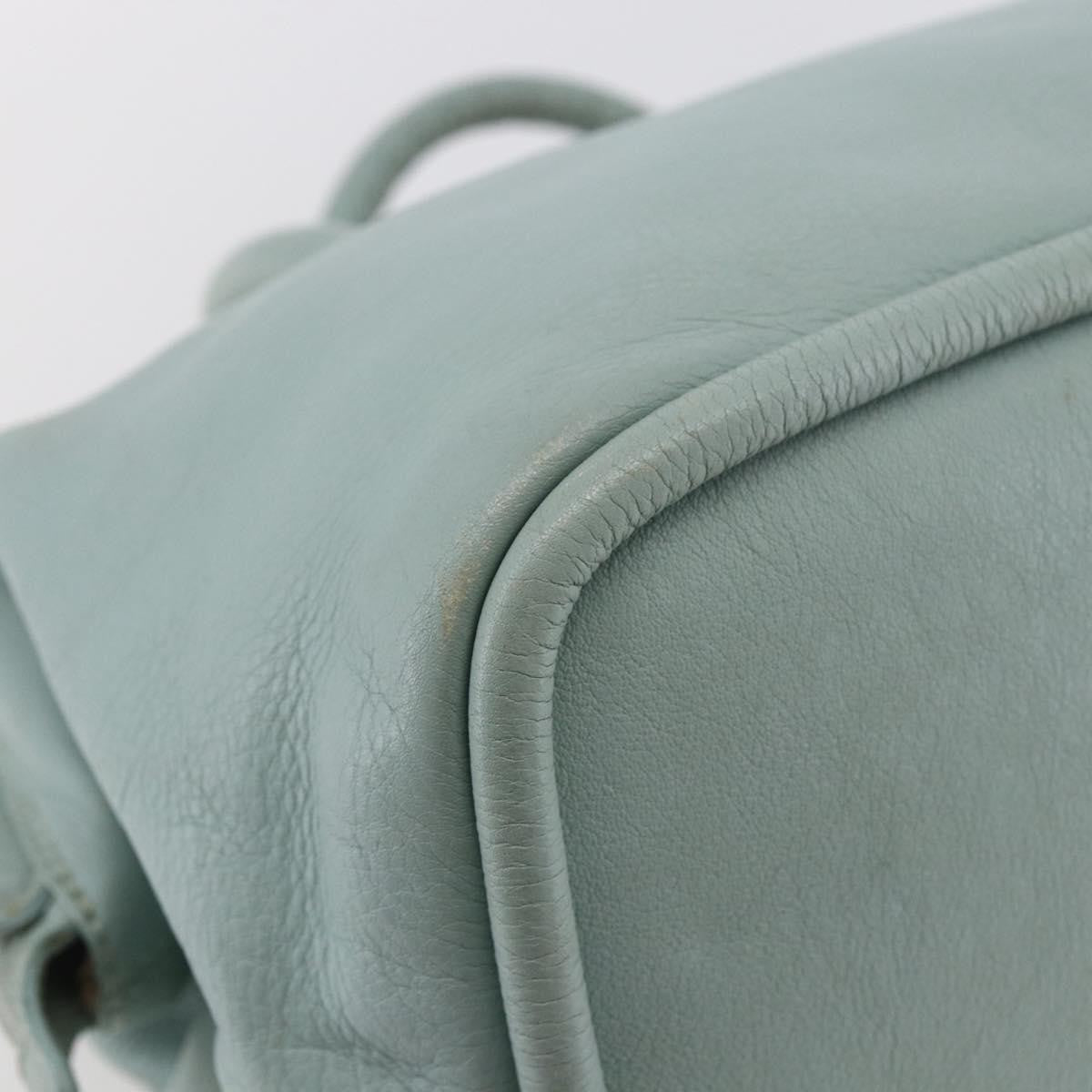 Celine Vintage Doctor Bag Leather, GREEN, LEATHER, Handbag