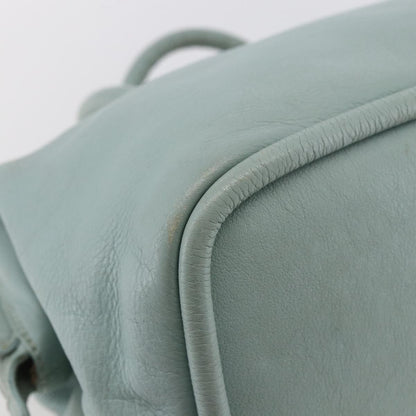 Celine Vintage Doctor Bag Leather, GREEN, LEATHER, Handbag