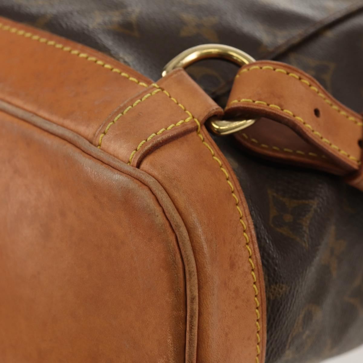 Louis Vuitton Montsouris Backpack Monogram Canvas, BROWN, CANVAS, Backpack
