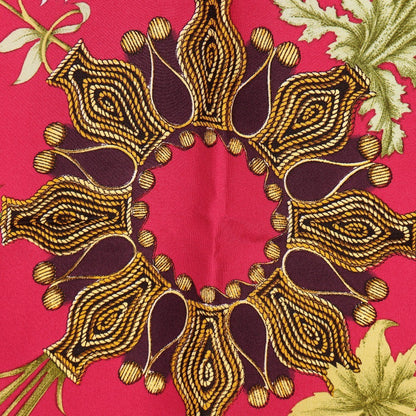 Hermes Carré 90 Silk multicolor, RED, SILK, Scarve & shawl