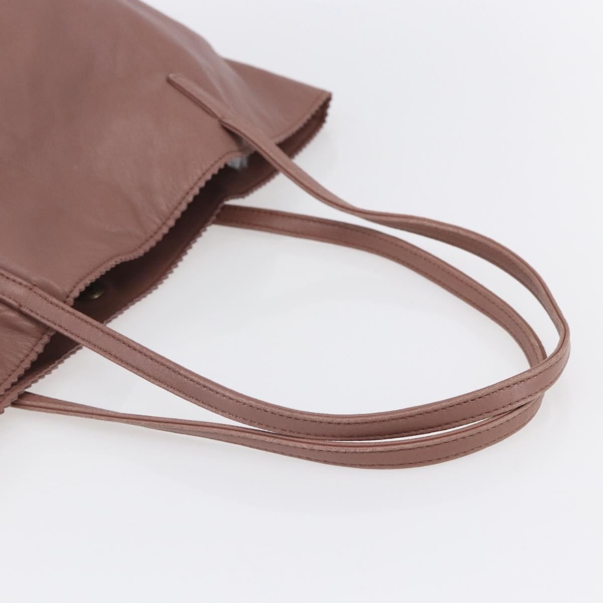 Loewe Vintage Anagram Tote Leather, PINK, LEATHER, Tote bag