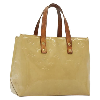 Louis Vuitton Reade Handbag Monogram Vernis, BEIGE, PATENT_LEATHER, Handbag