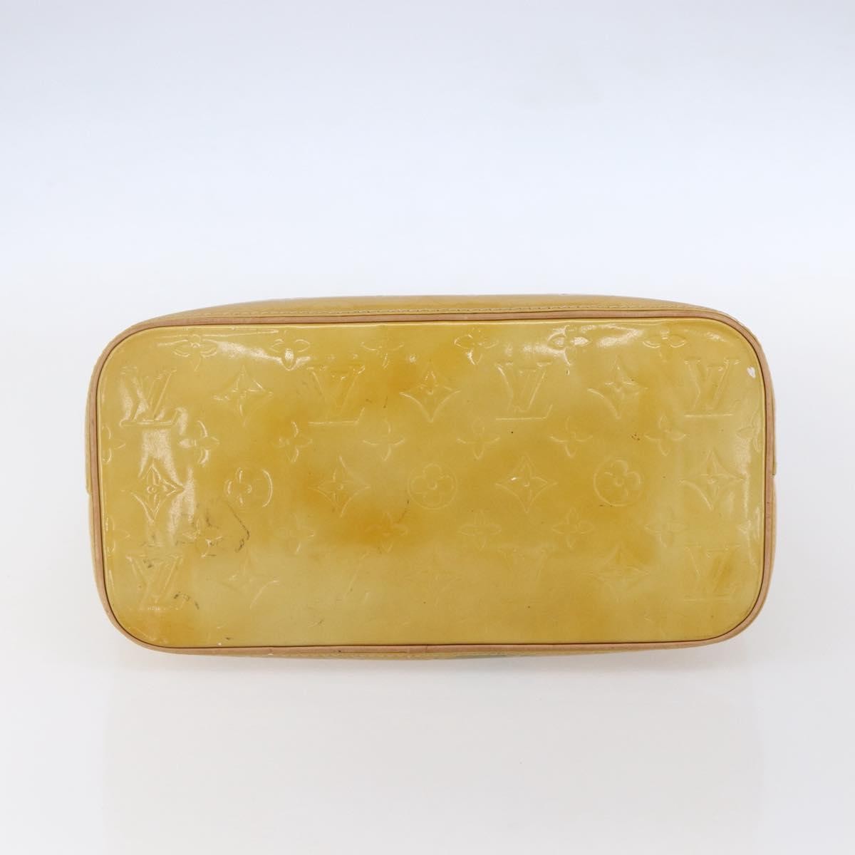 Louis Vuitton Houston Handbag Monogram Vernis, BEIGE, PATENT_LEATHER, Handbag