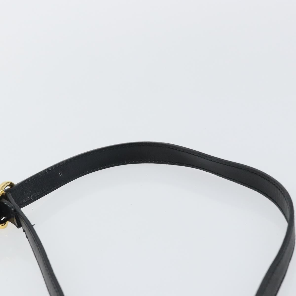 Salvatore Ferragamo Vala Shoulder Bag Leather, BLACK, LEATHER, Shoulder bag