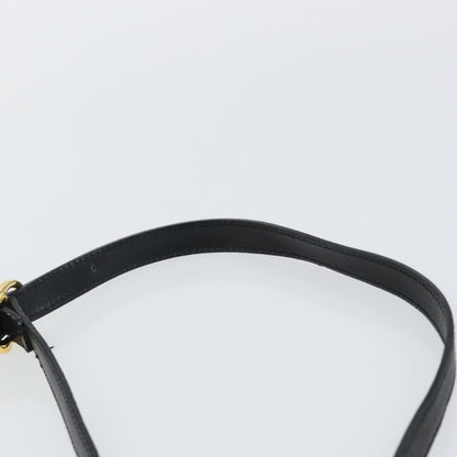 Salvatore Ferragamo Vala Shoulder Bag Leather, BLACK, LEATHER, Shoulder bag