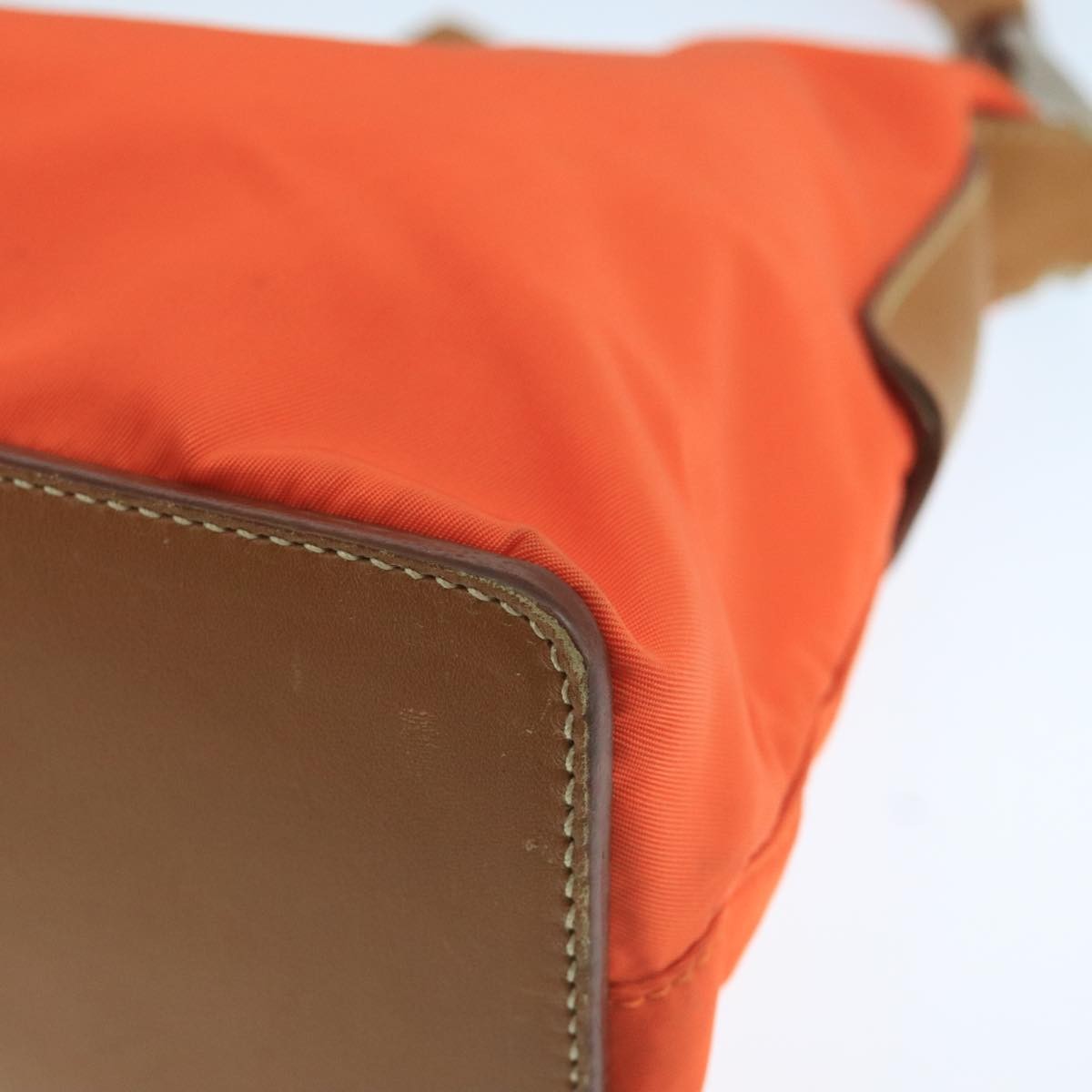 Prada Vintage Shoulder Bag Tessuto, ORANGE, NYLON, Shoulder bag