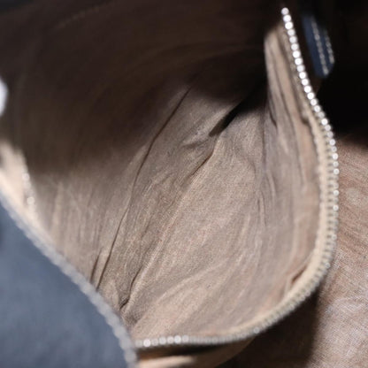 Prada Vintage Shoulder Bag Leather, NAVY, LEATHER, Shoulder bag