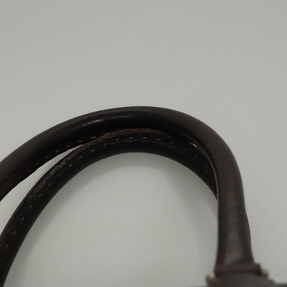 Fendi Selleria Frame Doctor Bag Leather, BROWN, LEATHER, Handbag