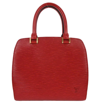 Louis Vuitton Pont Neuf Handbag Epi Leather, RED, LEATHER, Handbag