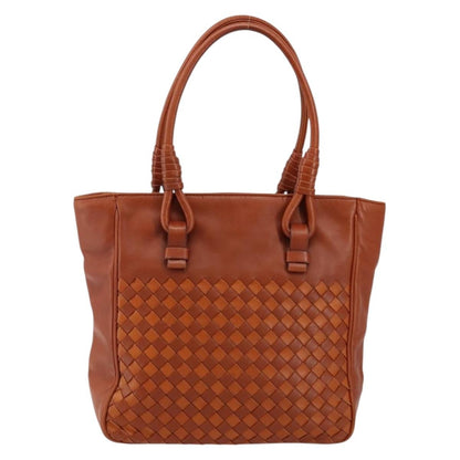 Bottega Veneta Parachute Handle Bag Intrecciato Leather, BROWN, LEATHER, Tote bag